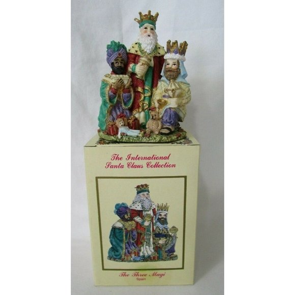 The Three Magi Spain The International Santa Claus Collection IOB EUC 1995 - Picture 1 of 12